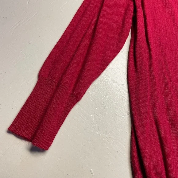 Massimo Short Red Cardigan Medium Brand NEW - Picture 4 of 5